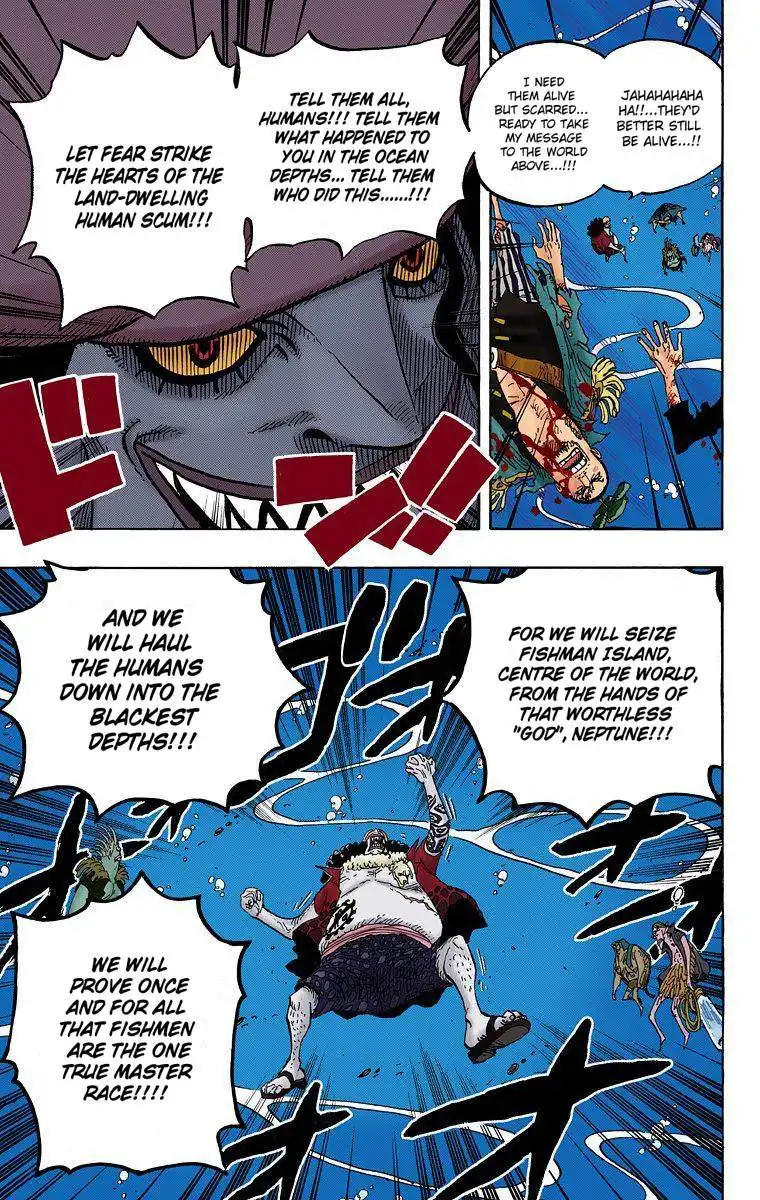 One Piece - Digital Colored Comics Chapter 611 17